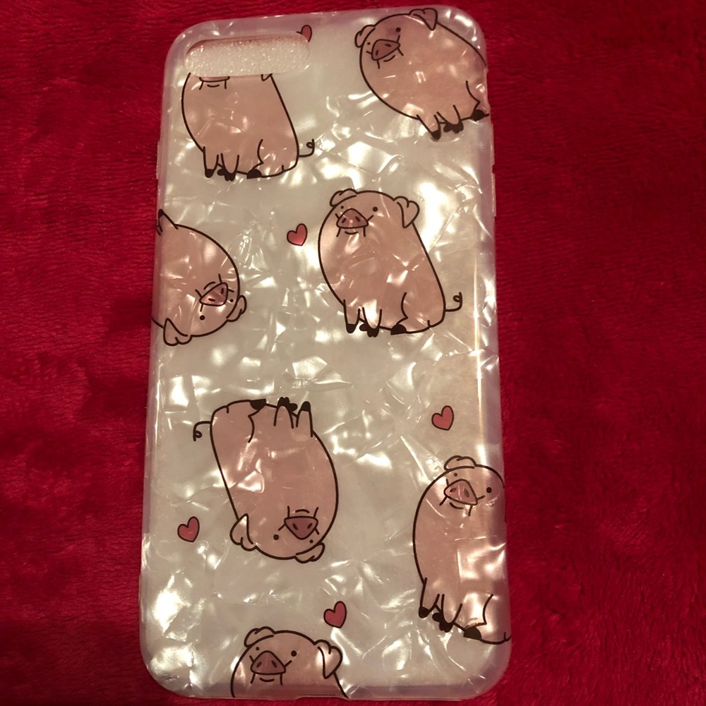 Translucent Pig IPhone 7/8 Plus case